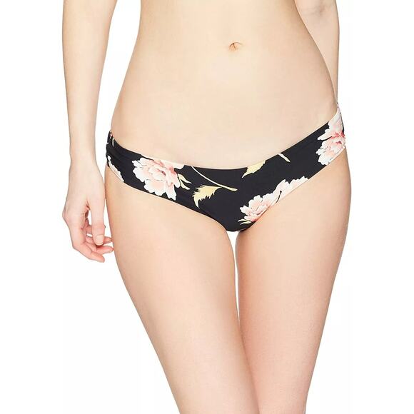 NWT Billabong Women's Floral Dawn Hwaii Lo Bikini Bottom Swimwear Size M - Picture 1 of 5